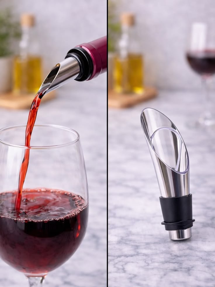 Kit Sommelier Clássico - Conjunto de Vinho em Caixa de Presente