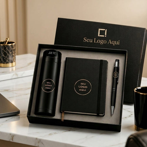 Kit Executive Minimalist personalizado com o logo da sua empresa
